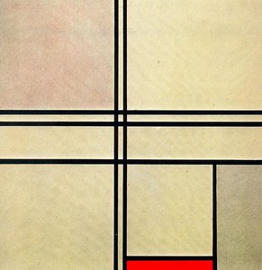 Composition Iii Blue And Yellow — Piet Mondrian, Neoplasticism