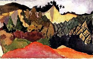 In The Quarry — Paul Klee, Geometric Abstraction