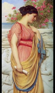 Sappho — R.b.a John William Godward
