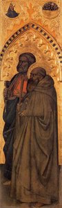 Ognissanti Polyptych: Lateral Panel (9) — Giovanni Da Milano, International Gothic Style