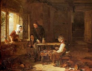 The Cobbler — Frederick Goodall