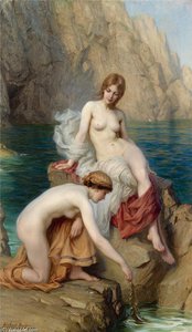 By Summer Seas — Herbert James Draper