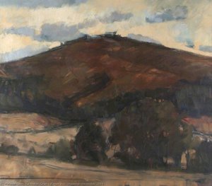 Butser Hill, Morning, November 1994 — Annabel Gault
