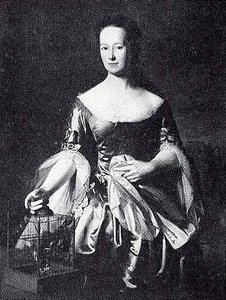 Mrs. Metcalf Bowler (anne Fairchild), (painting) — John Singleton Copley