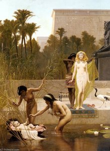 Frederik The Finding Of Moses — Frederick Goodall