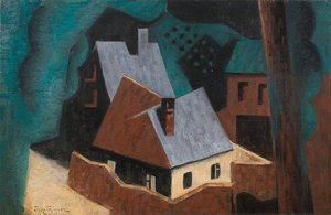 Arbres Et Maisons — Jean Dominique Antony Metzinger