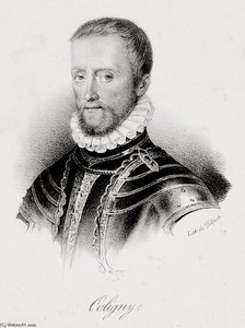 Gaspard Ii De Coligny — Francois Seraphin Delpech