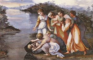 Moses Saved From The Water — Raphael