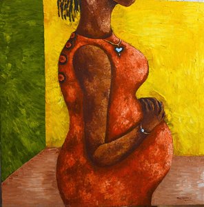 Almost Due — Mary Ogembo, Contemporary Realism