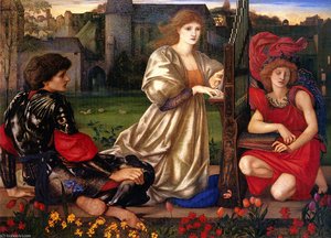 Le Chant D-amour (song Of Love) — Edward Coley Burne-jones
