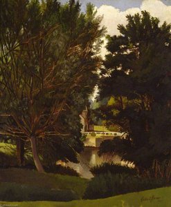 Mill Pond, Durweston — Gilbert Spencer