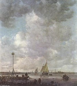 Marine Landscape With Fishermen — Jan Josephszoon Van Goyen