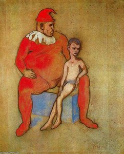 Bufón Y Acróbata Joven — Pablo Picasso
