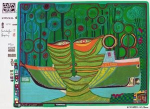 A Columbus Rainy Day In India — Friedensreich Hundertwasser