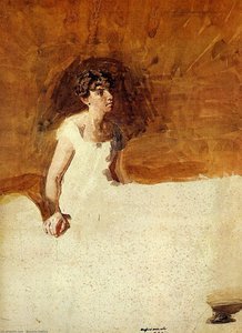 In The Studio (unfinished) (also Known As P) — Thomas Eakins