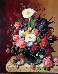 Floral Still Life — Severin Roesen