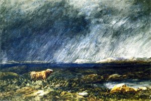 On The Moors, Near Bettws-y-coed — David Cox