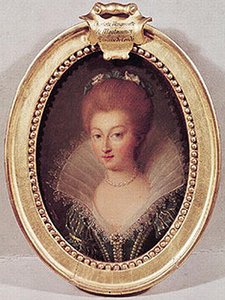 Portrait De Charlotte Marguerite De Montmorency, Princesse De Condé — Ribou Jean Marie, Symbolism