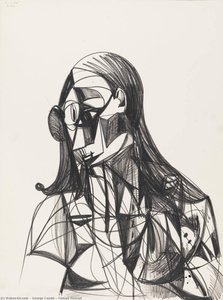 Female Portrait — George Condo