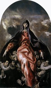 The Madonna Of Charity — El Greco, Mannerism
