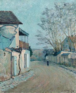 Rue De La Princesse, Winter (rue De La Princesse, L — Alfred Sisley