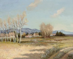 Sarthe At Moranes, (1970) — Marcel Dyf