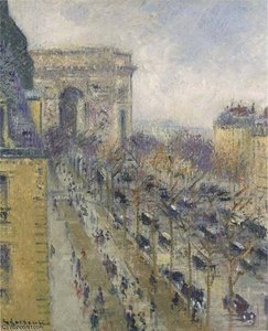 The Arc De Triomphe. Friedland Avenue — Gustave Loiseau