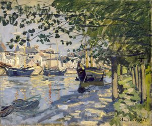 Seine At Rouen — Claude Monet, Impressionism