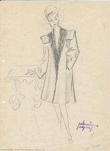 Sketch, Coat — Pedro Pablo Rodriguez