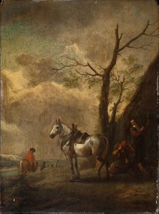 The Resting Place — Philips Wouwerman
