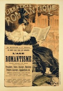 Reproduction Of A Poster Advertising A Book Entitled — Eugène Samuel Grasset