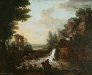 Landscape With Fishermen — John Wootton