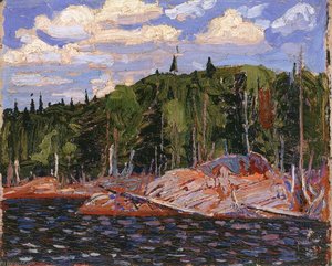 Lakeside, Spring, Algonquin Park