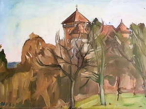 Dubovac From A Nearby Orchard — Alfred Freddy Krupa