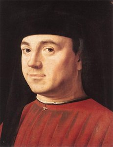 Portrait Of A Man — Antonello Di Giovanni Di Antonio (antonello Da Messina), Renaissance