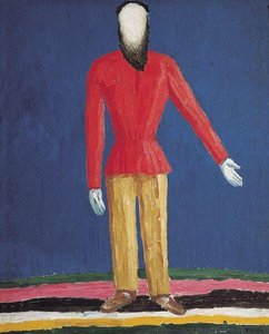 Peasant — Kazimir Malevich, Suprematist Movement