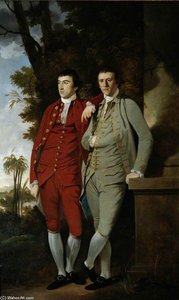 Charles And Captain John Sealy — Tilly Kettle