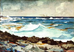 Shore And Surf — Winslow Homer