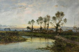 Kent Farm At Eventide — Daniel Sherrin