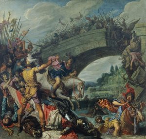The Battle Of Constantine And Maxentius — Pieter Pietersz Lastman