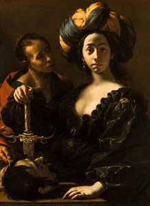 Judith Holding The Head Of Holophernes — Francesco Del Cairo