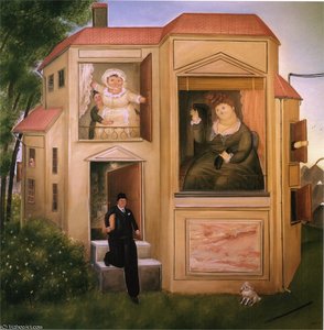 Homme Qui Se Rend Au Bureau — Fernando Botero