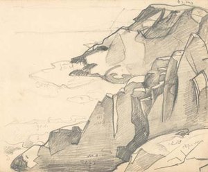 Monhegan Sketch 12 — Nicholas Roerich, Symbolism