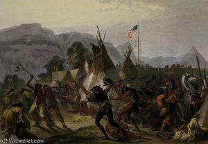 Fort Mackenzie — Karl Bodmer