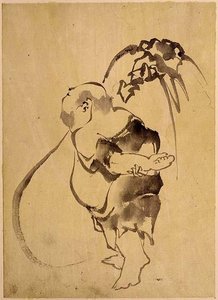 Hotei — Katsushika Hokusai