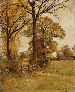 Trees And A Gate — Walter Daniel Batley