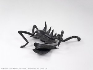 Woman With Her Throat Cut — Alberto Giacometti