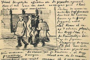 People In The Studio — Vincent Willem Van Gogh, Post-impressionism