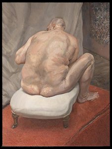 Naked Man, Back View — Lucian Freud