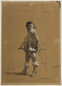 Standing Cavalier — Jean-louis Ernest Meissonier
